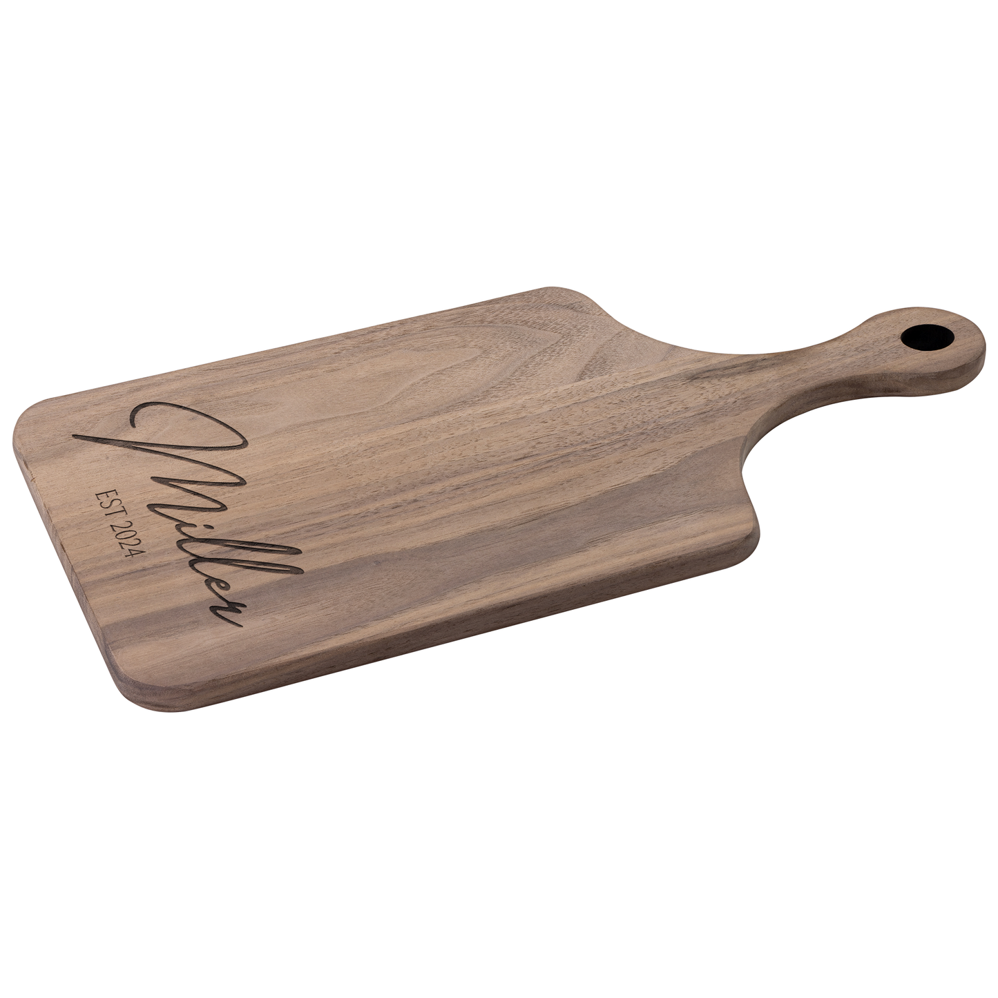 Personalized Hardwood Charcuterie Board - Made in USA