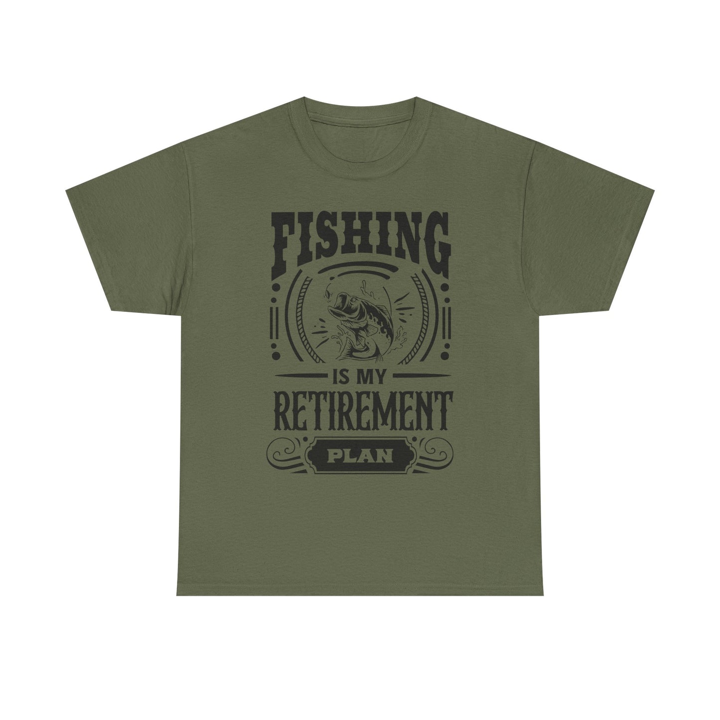 Fishing Is My Retirement Plan: No Stocks, Just Stocks of Tackle T-Shirt for Dad