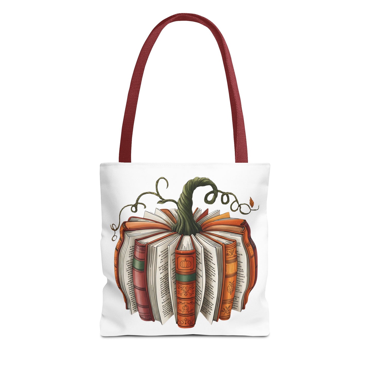 Pumpkin Book Tote Bag