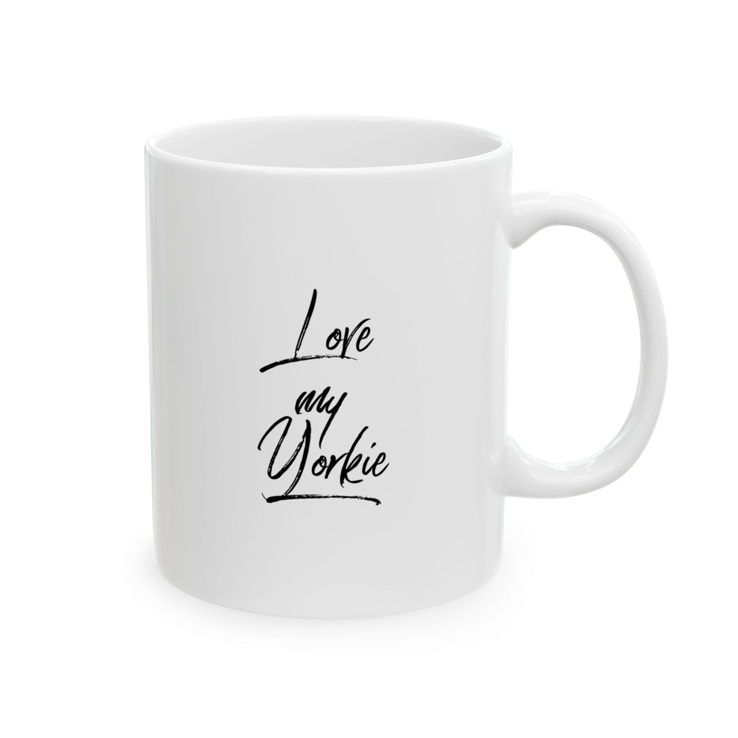 Yorkie Love Ceramic Mug (11oz, 15oz)