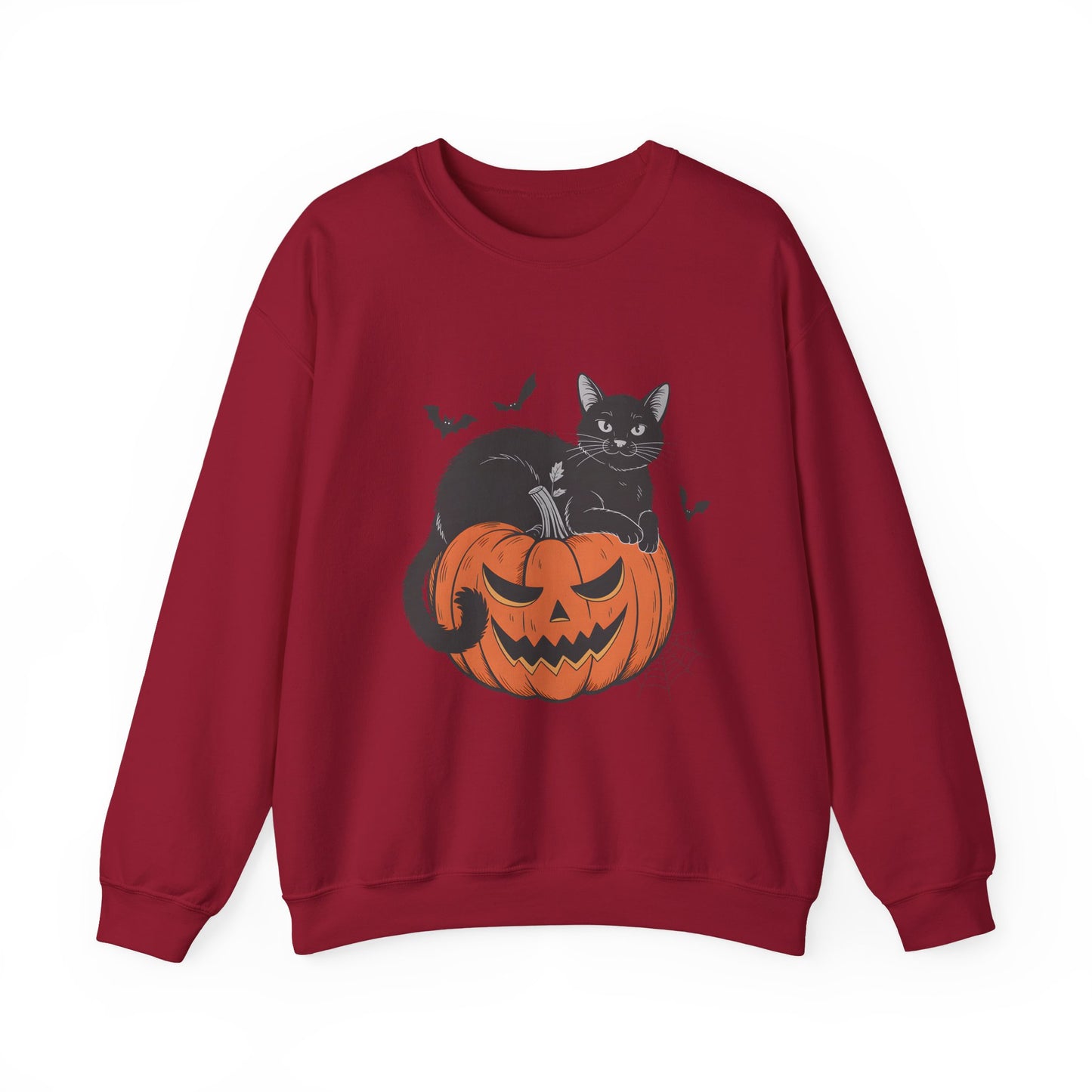 Halloween Black Cat Women's Sweatshirt