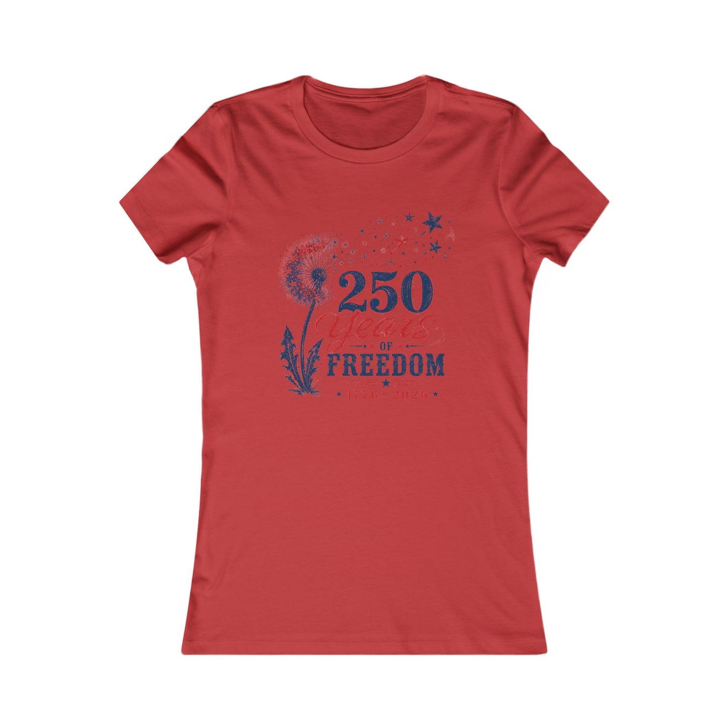 250 Years of Freedom Tee — Patriotic 1776–2026 Women's Shirt
