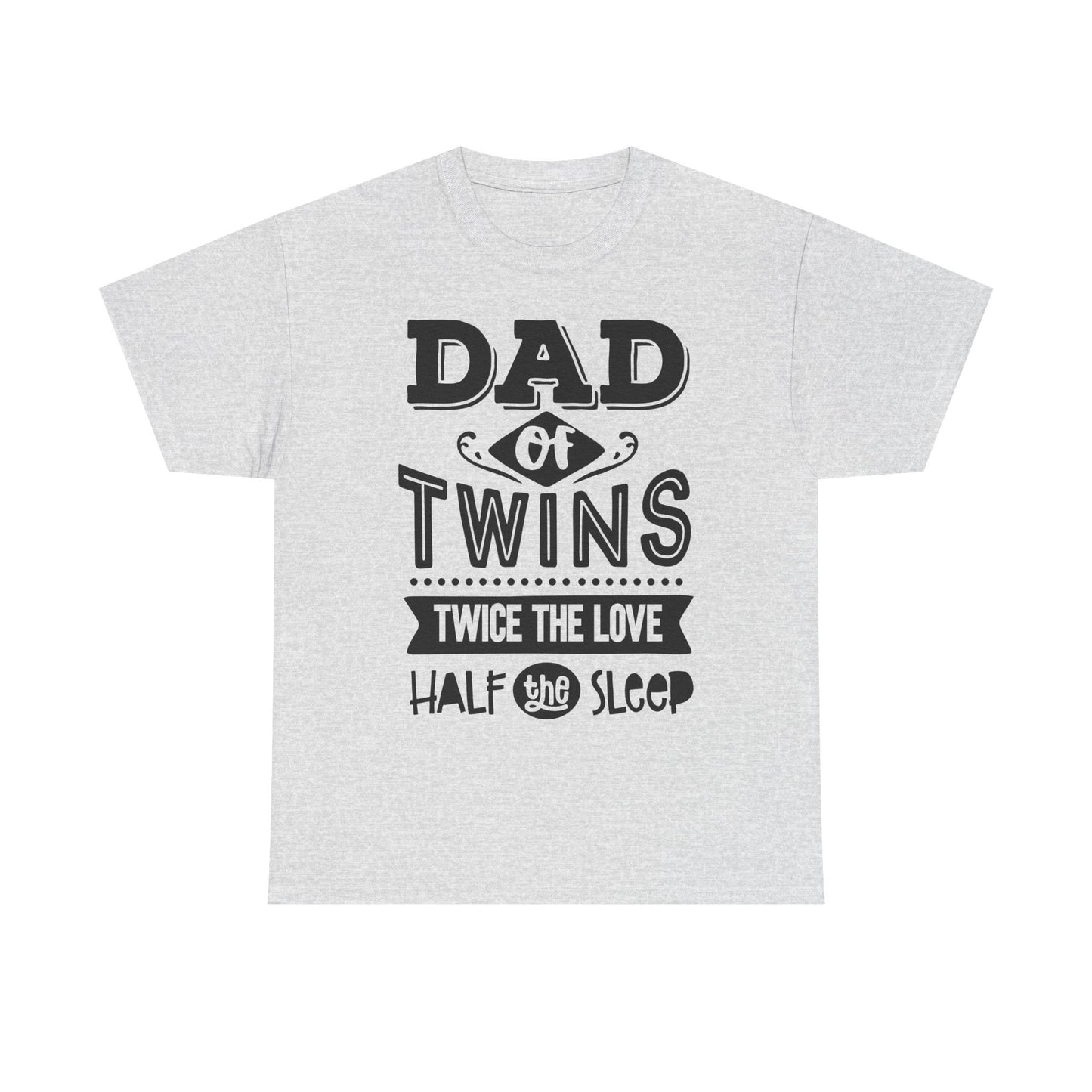 Dad of Twins T-Shirt for Dad for Father's Day