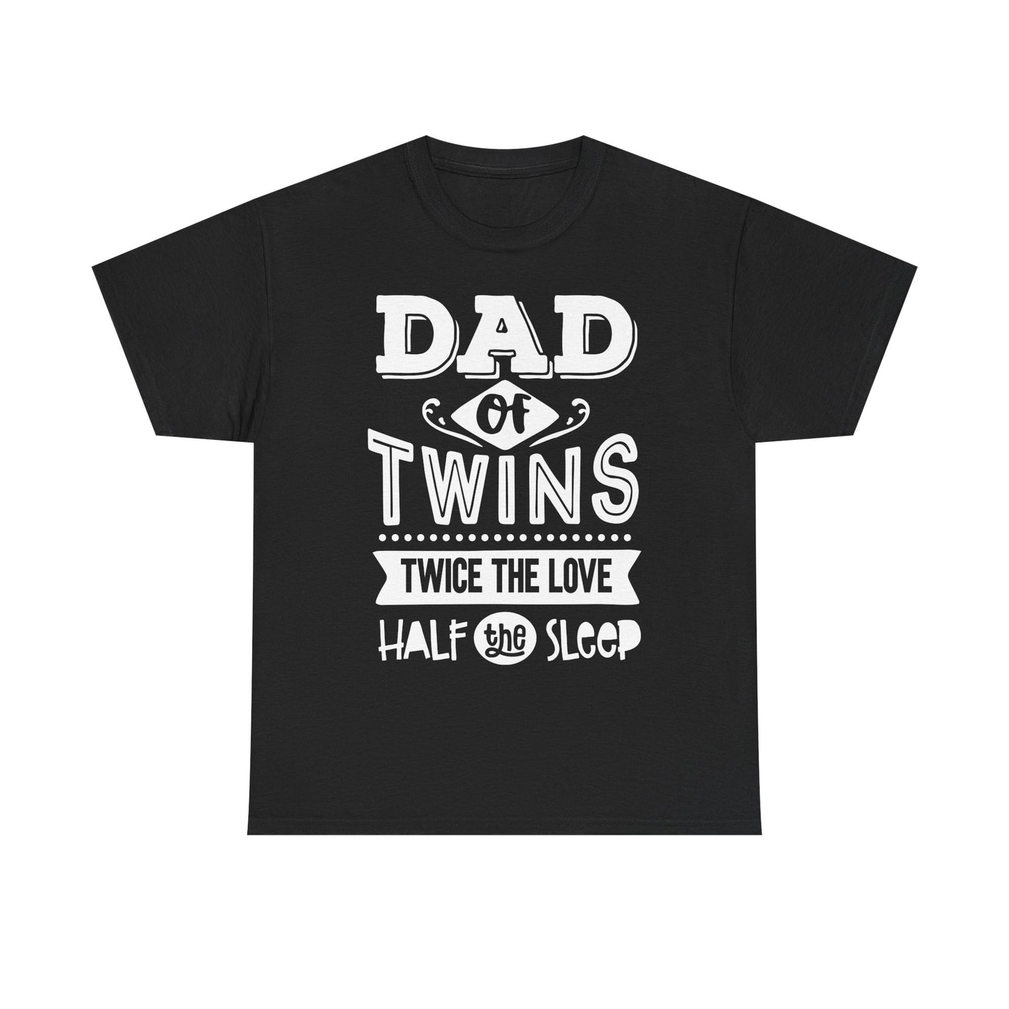 Dad of Twins T-Shirt for Dad for Father's Day