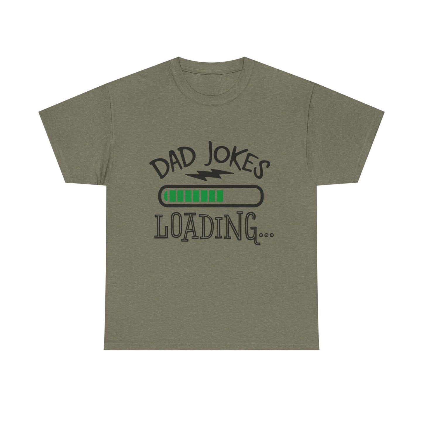 Dad Jokes Loading T-Shirt for Dad for Father's Day