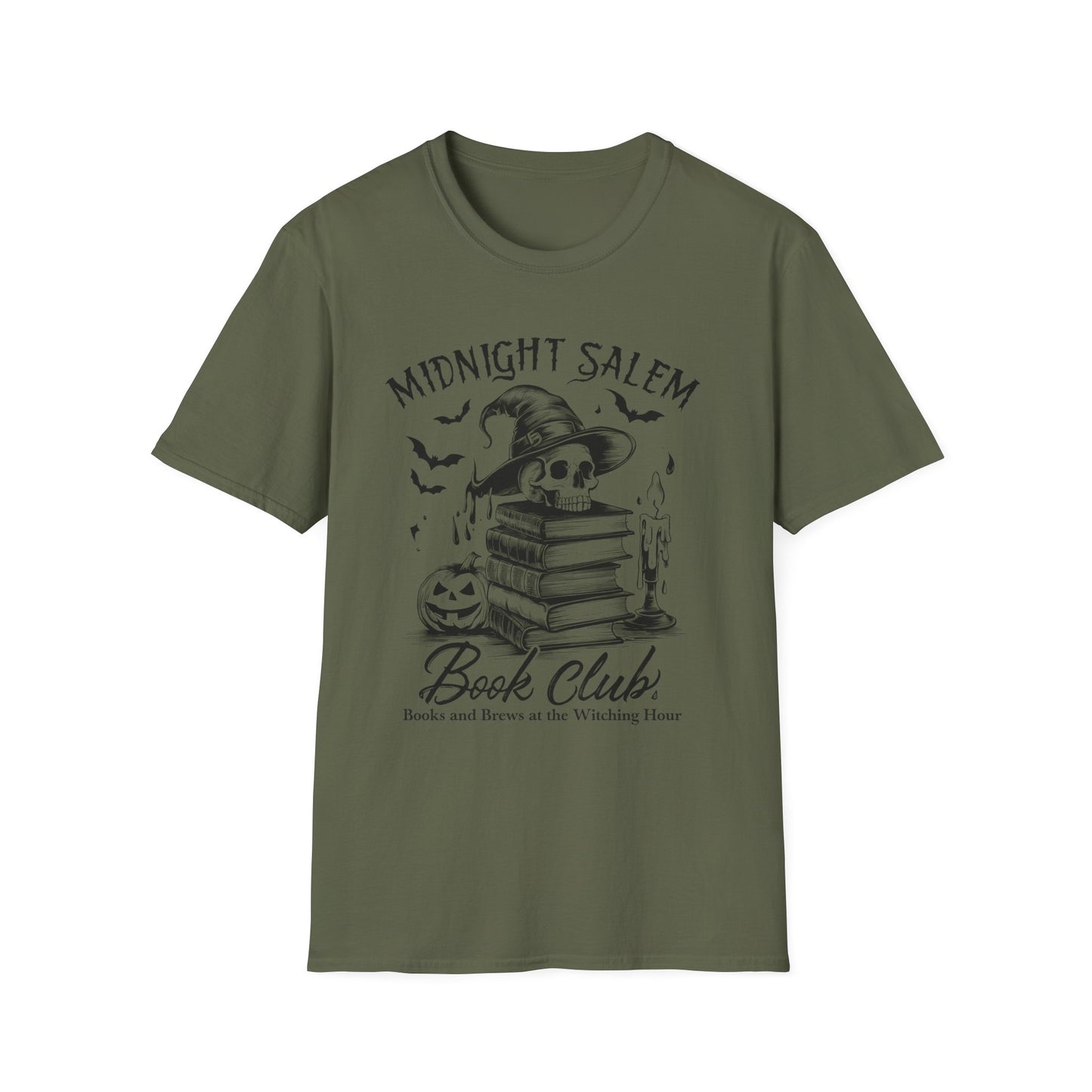 Midnight Salem Book Club Women's Softstyle T-Shirt