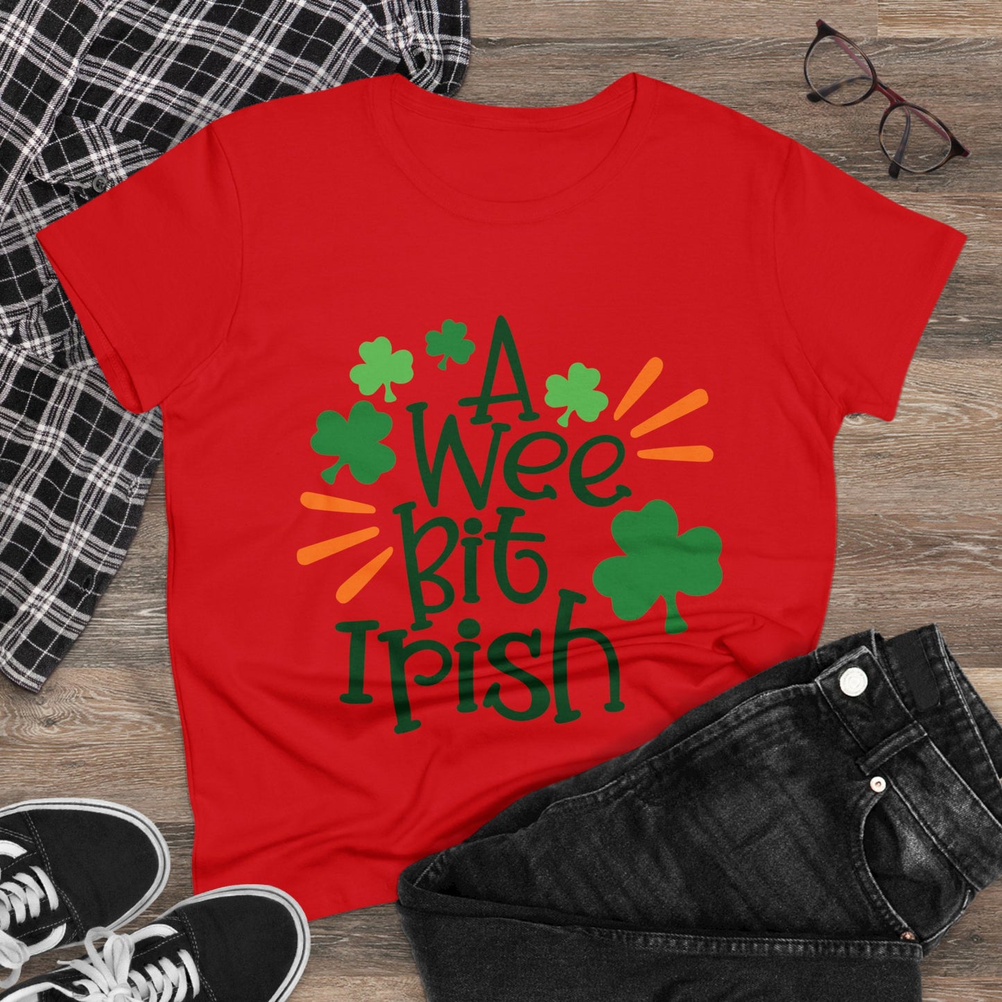 A Wee Bit Irish St. Patrick's Day Women's T-Shirt
