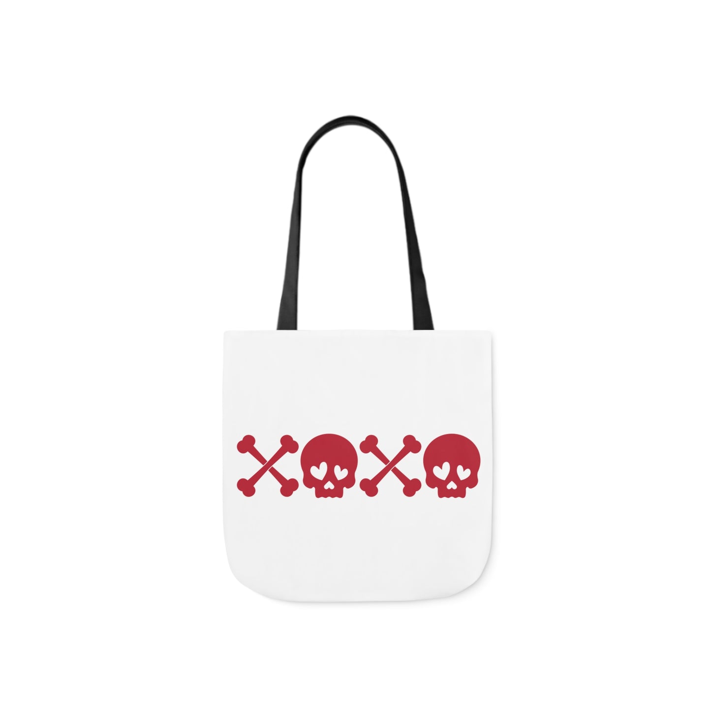 Skull Polyester Canvas Tote Bag Bag