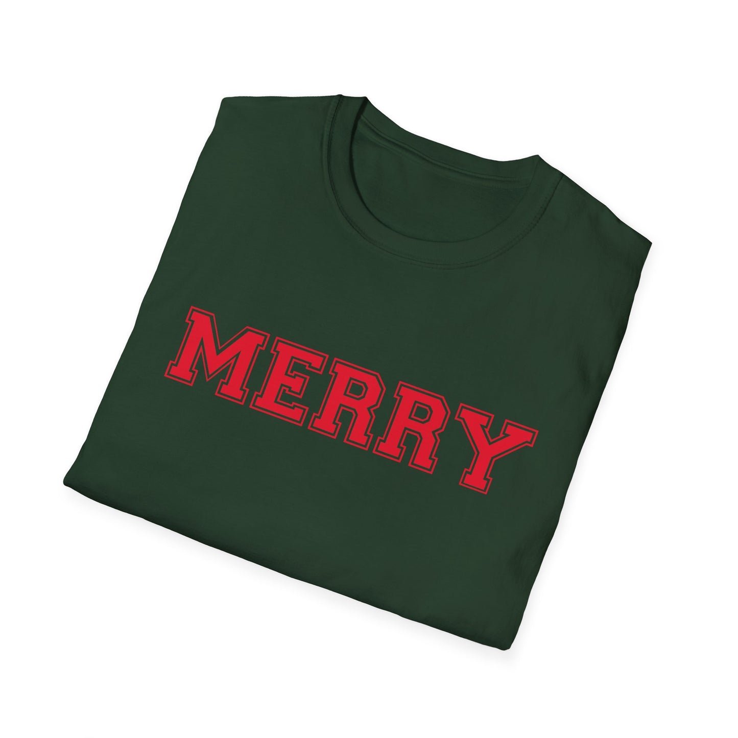 Merry Funny Christmas T-Shirt — Holiday Humor Tee
