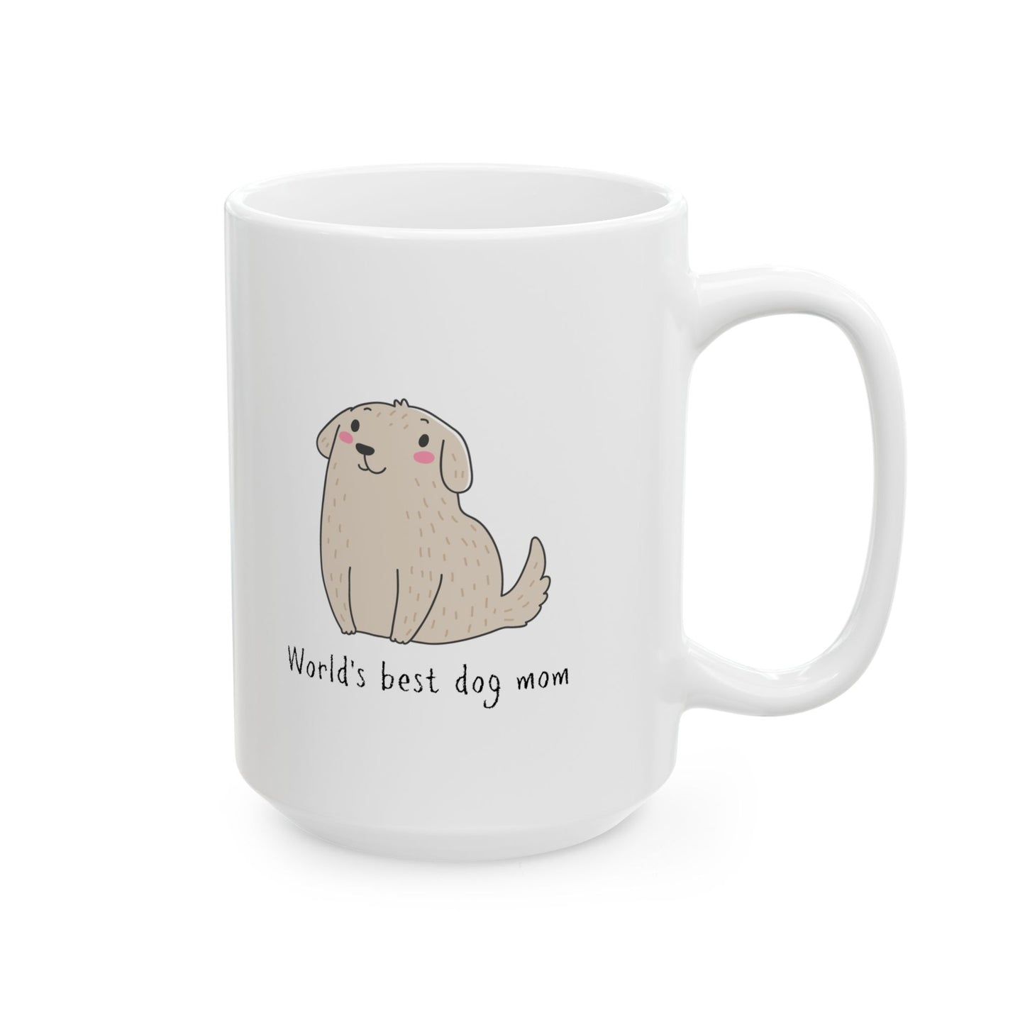 World's Best Dog Mom 11 & 15 oz Ceramic Mug