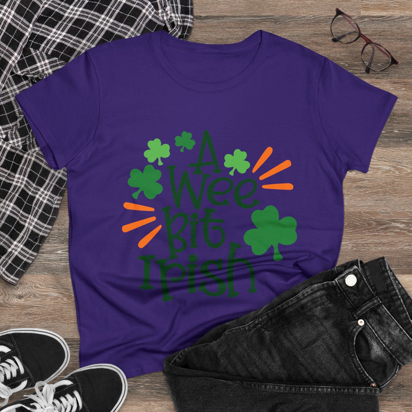 A Wee Bit Irish St. Patrick's Day Women's T-Shirt