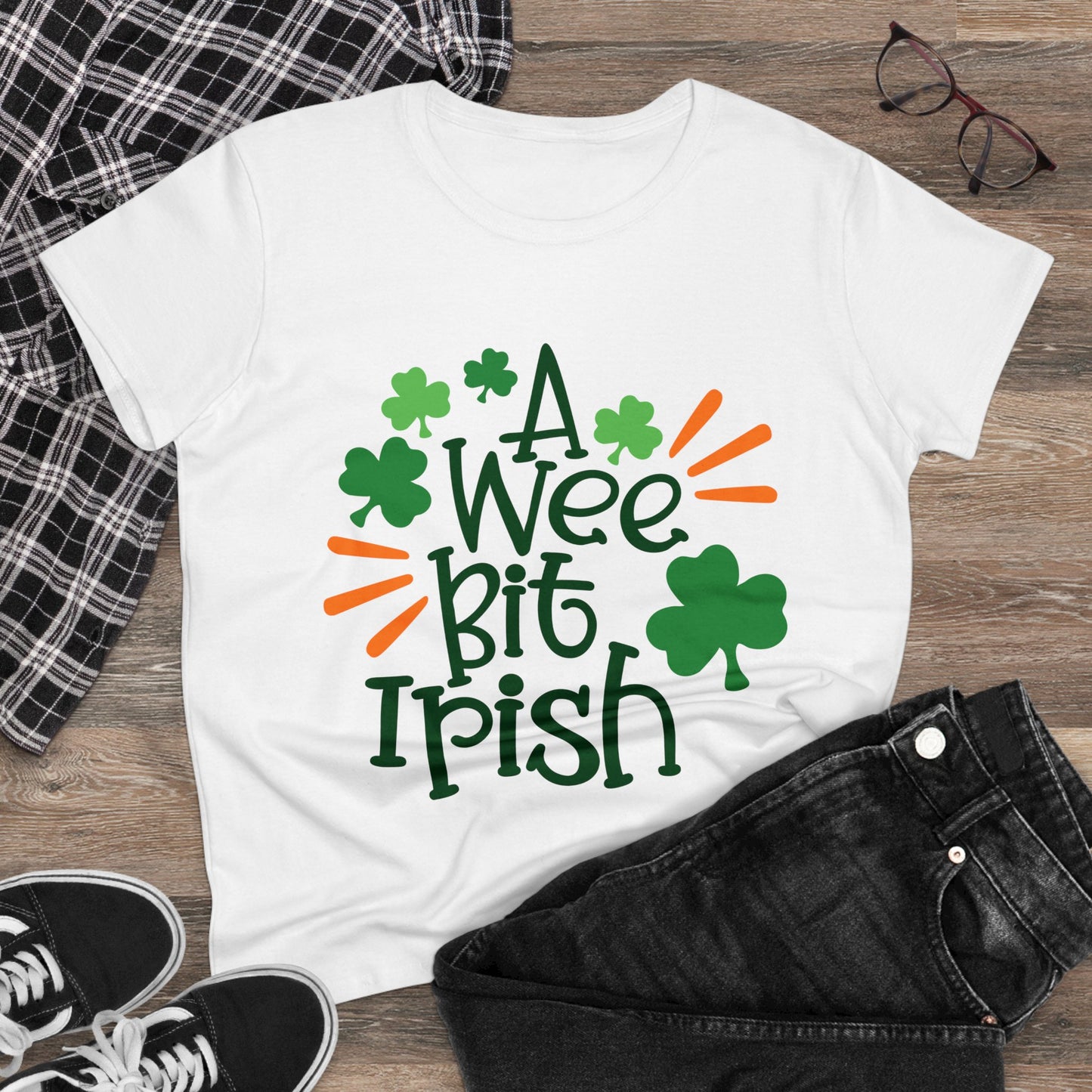 A Wee Bit Irish St. Patrick's Day Women's T-Shirt