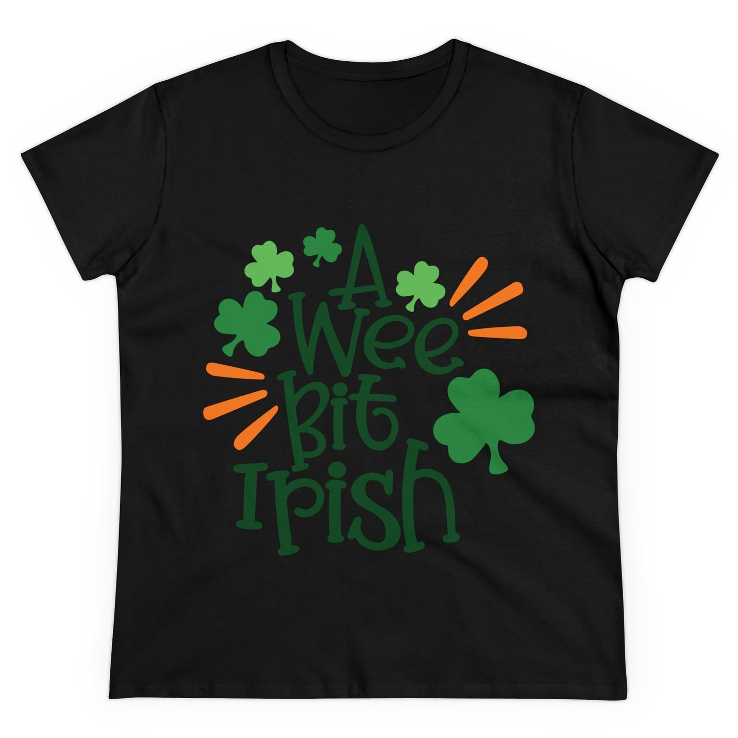 A Wee Bit Irish St. Patrick's Day Women's T-Shirt