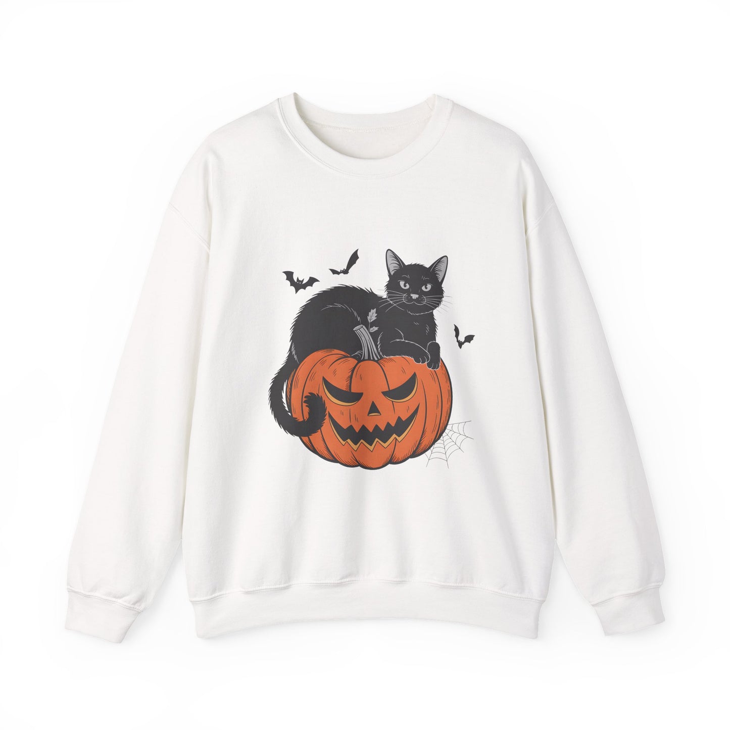 Halloween Black Cat Women's Sweatshirt