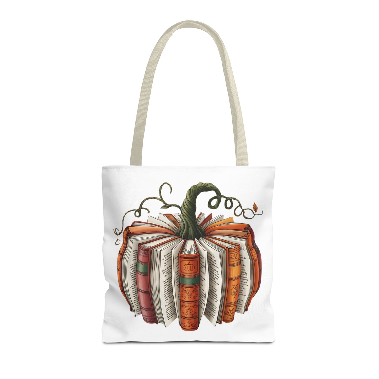 Pumpkin Book Tote Bag
