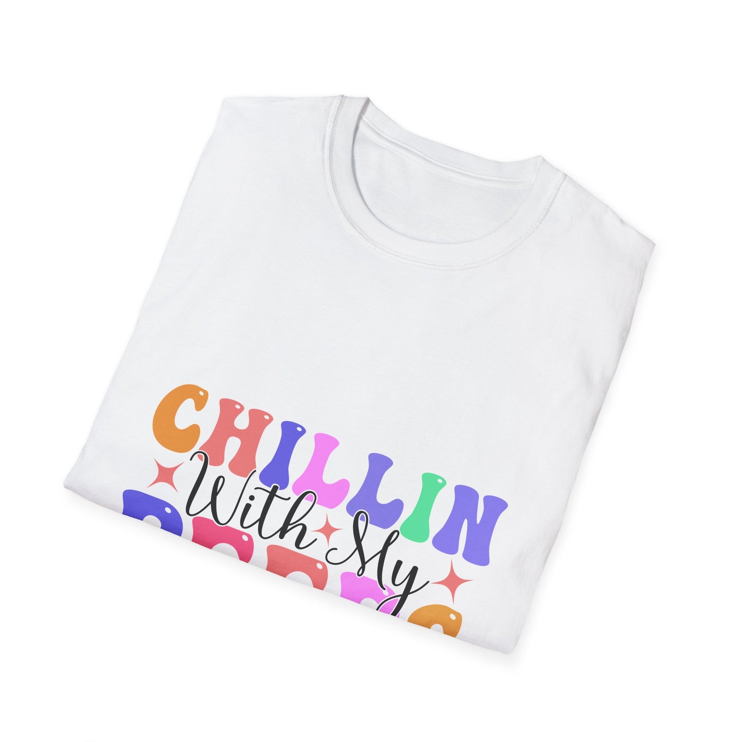 Chillin With My Peeps Unisex T-Shirt, Casual Summer Tee, Friendship Gift, Fun Vibe Shirt, Perfect for Relaxing