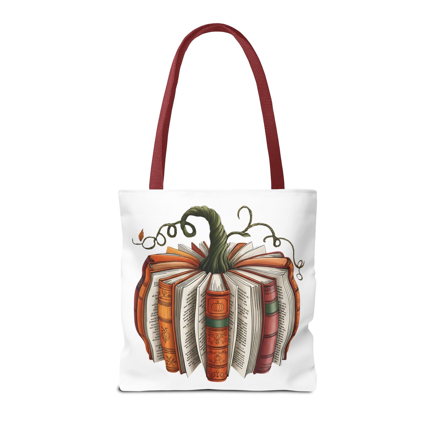 Pumpkin Book Tote Bag