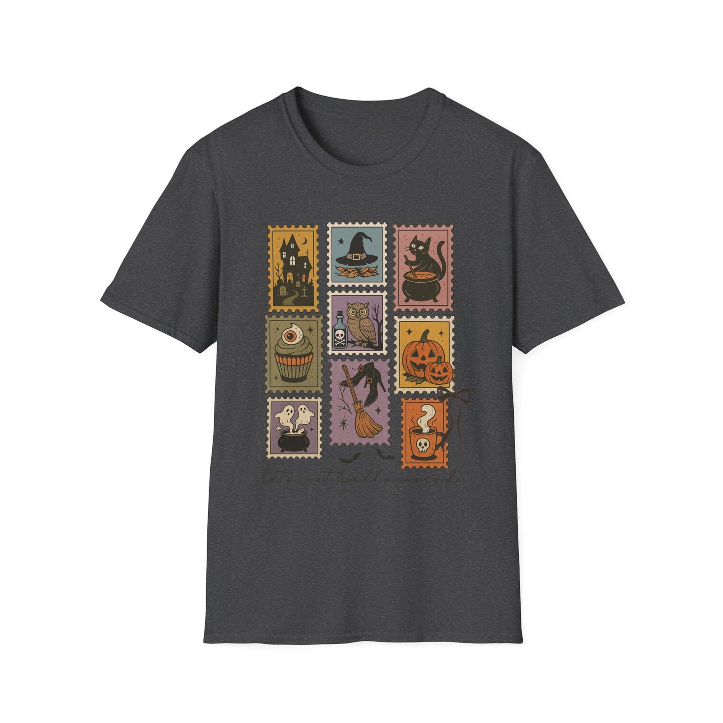 Vintage Halloween Stamp Women's Softstyle Tee