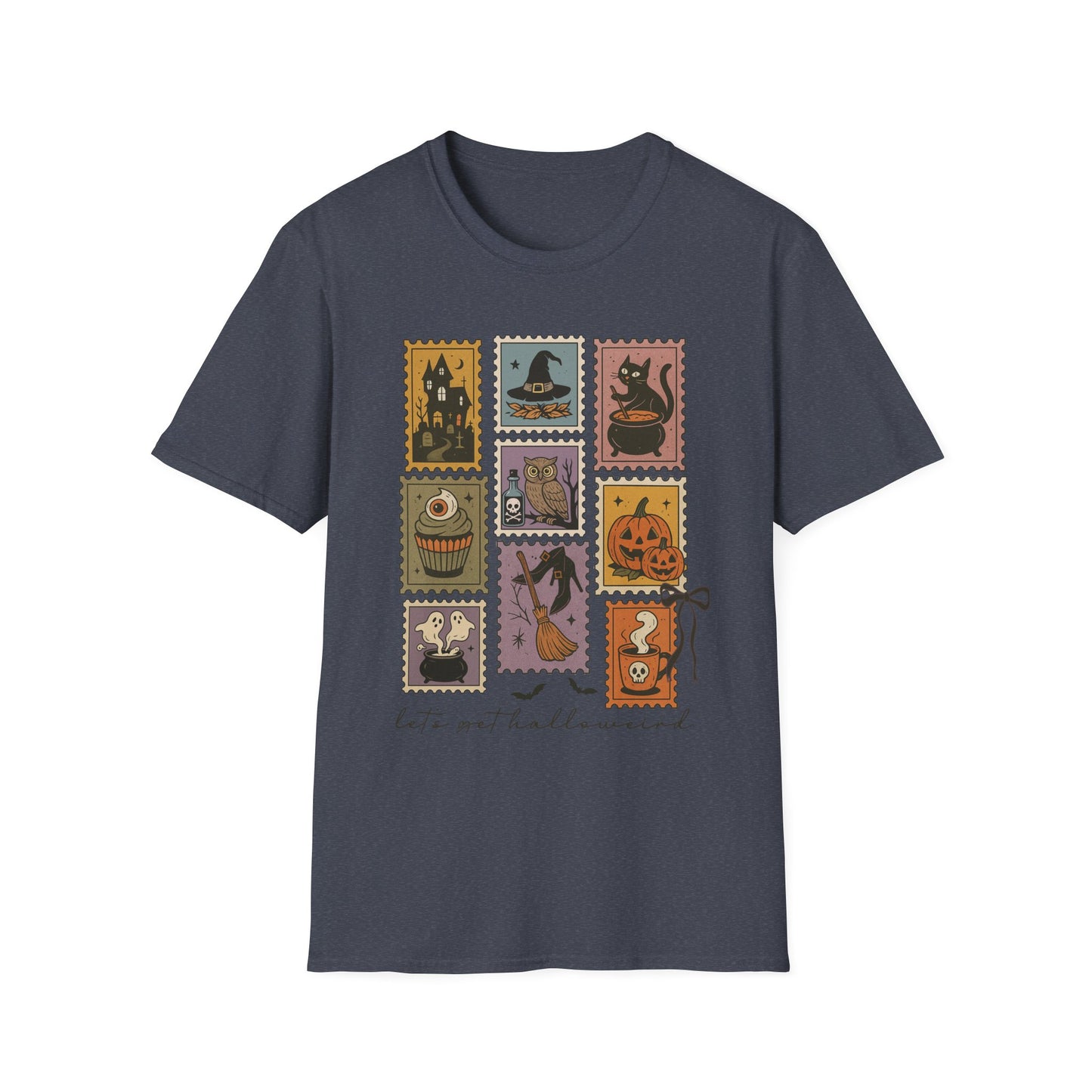 Vintage Halloween Stamp Women's Softstyle Tee