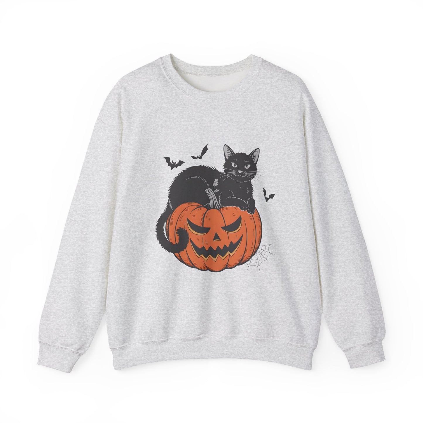 Halloween Black Cat Women's Sweatshirt