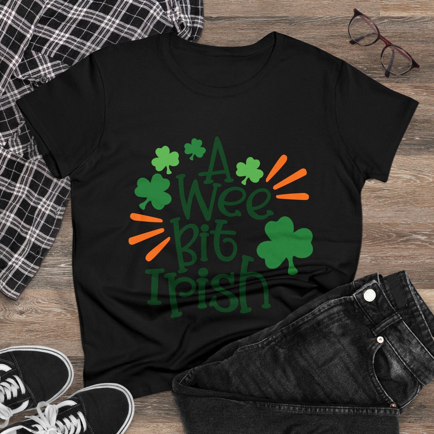 A Wee Bit Irish St. Patrick's Day Women's T-Shirt