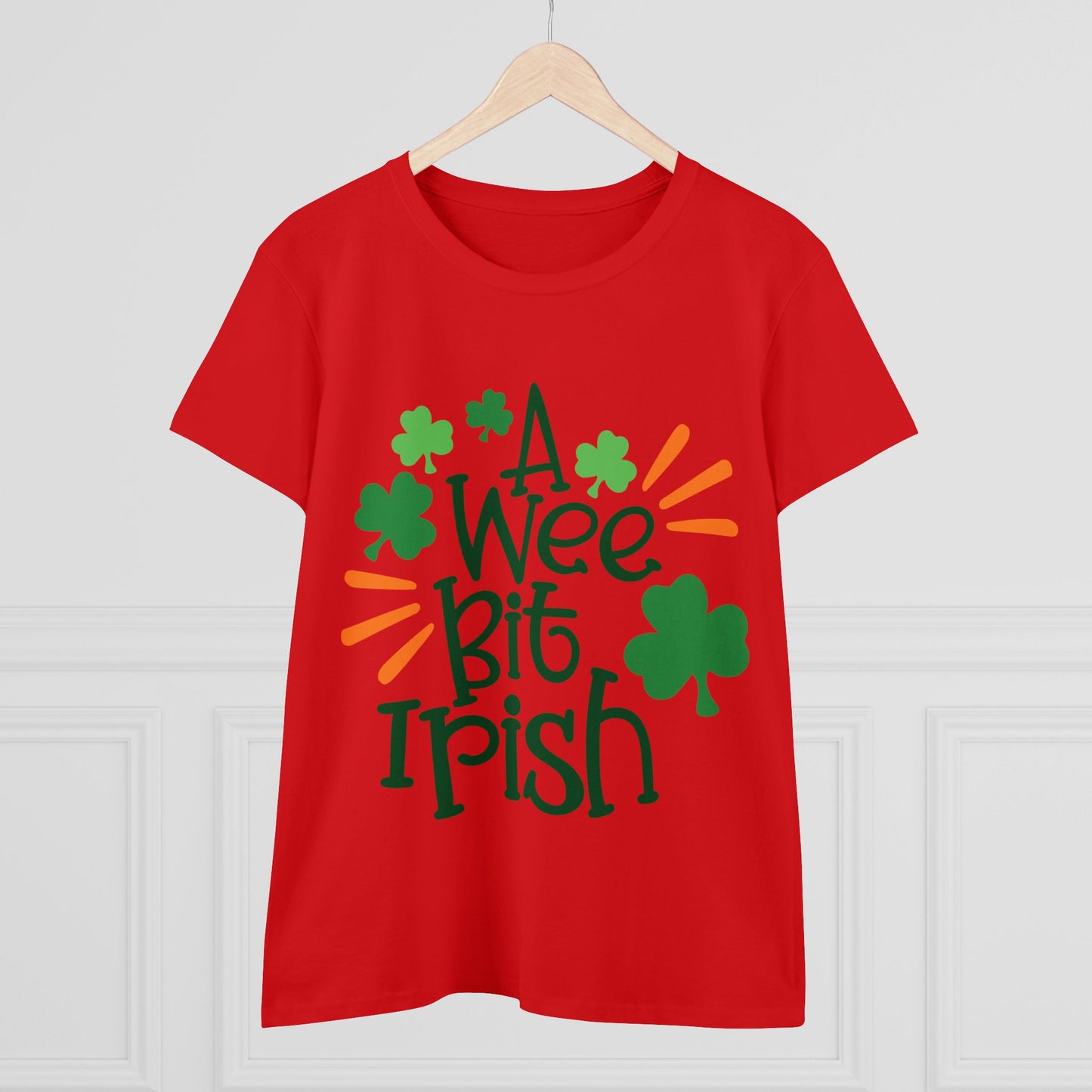 A Wee Bit Irish St. Patrick's Day Women's T-Shirt
