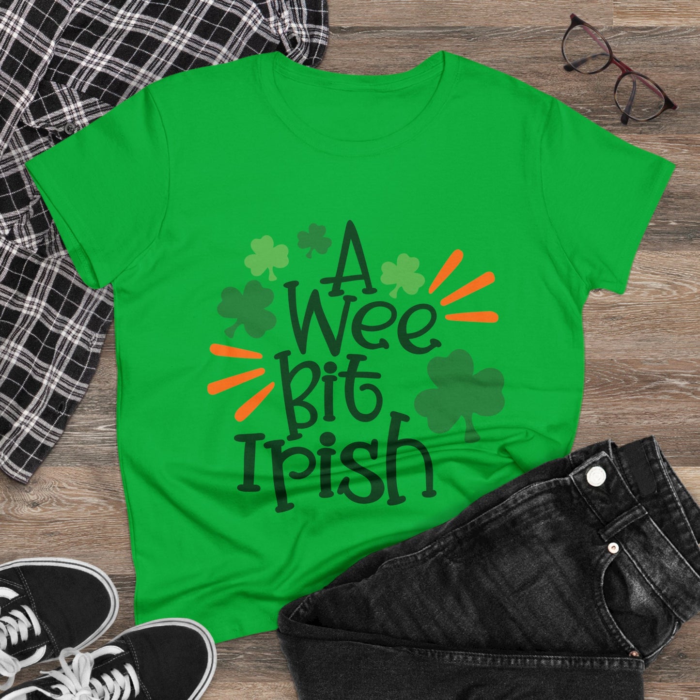 A Wee Bit Irish St. Patrick's Day Women's T-Shirt
