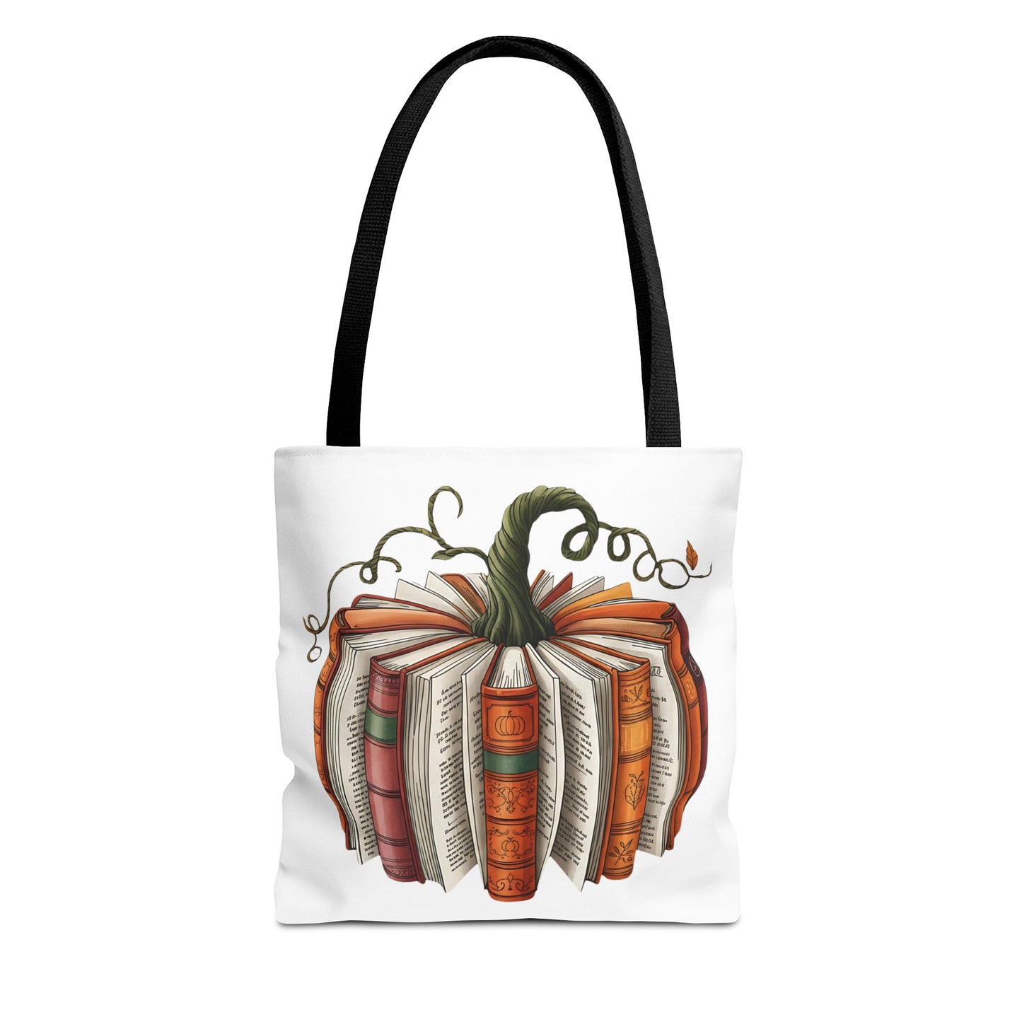 Pumpkin Book Tote Bag