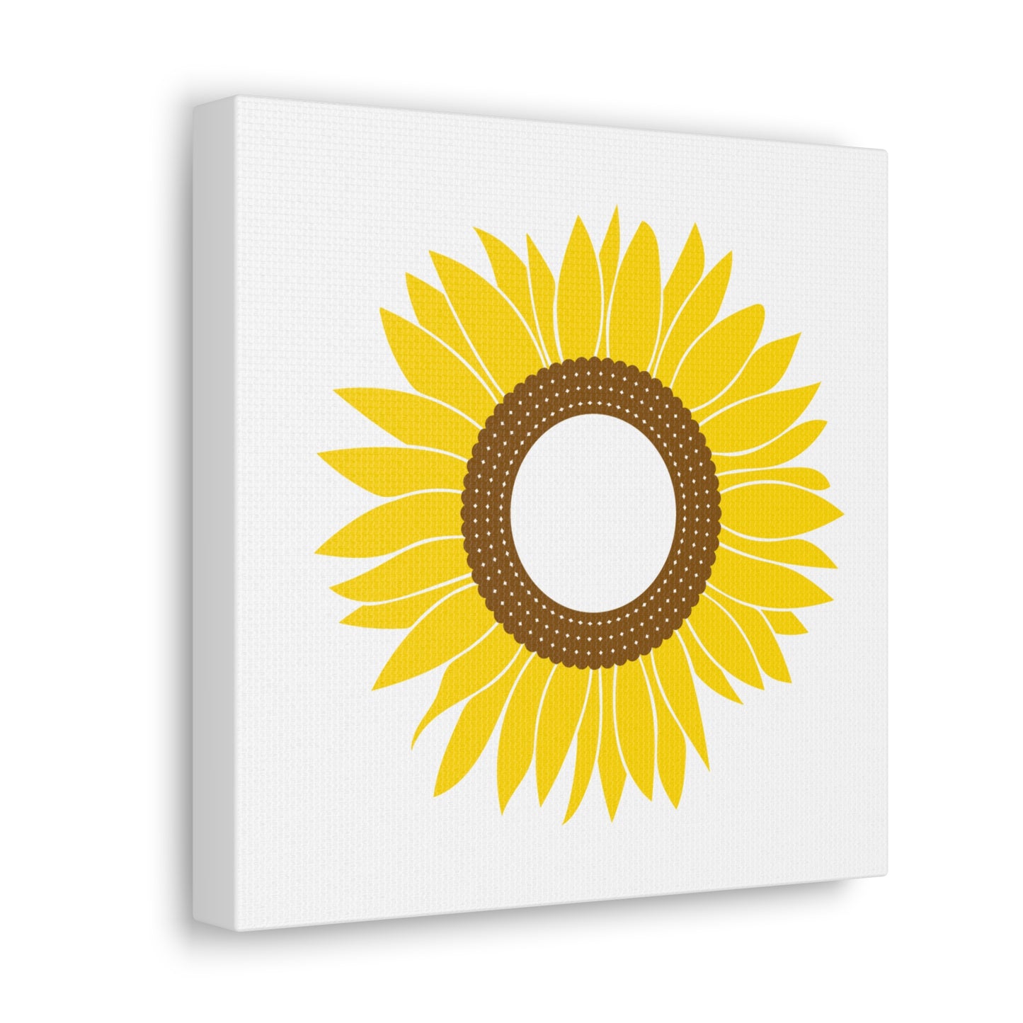 Sunflower Yellow Canvas Print