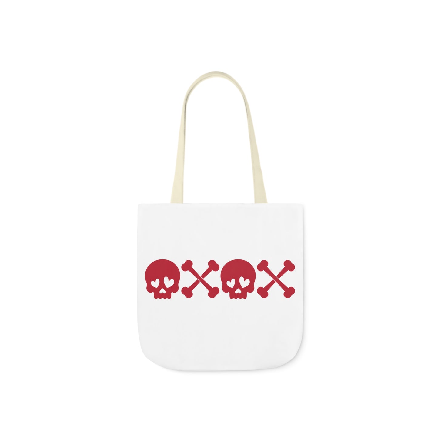 Skull Polyester Canvas Tote Bag Bag