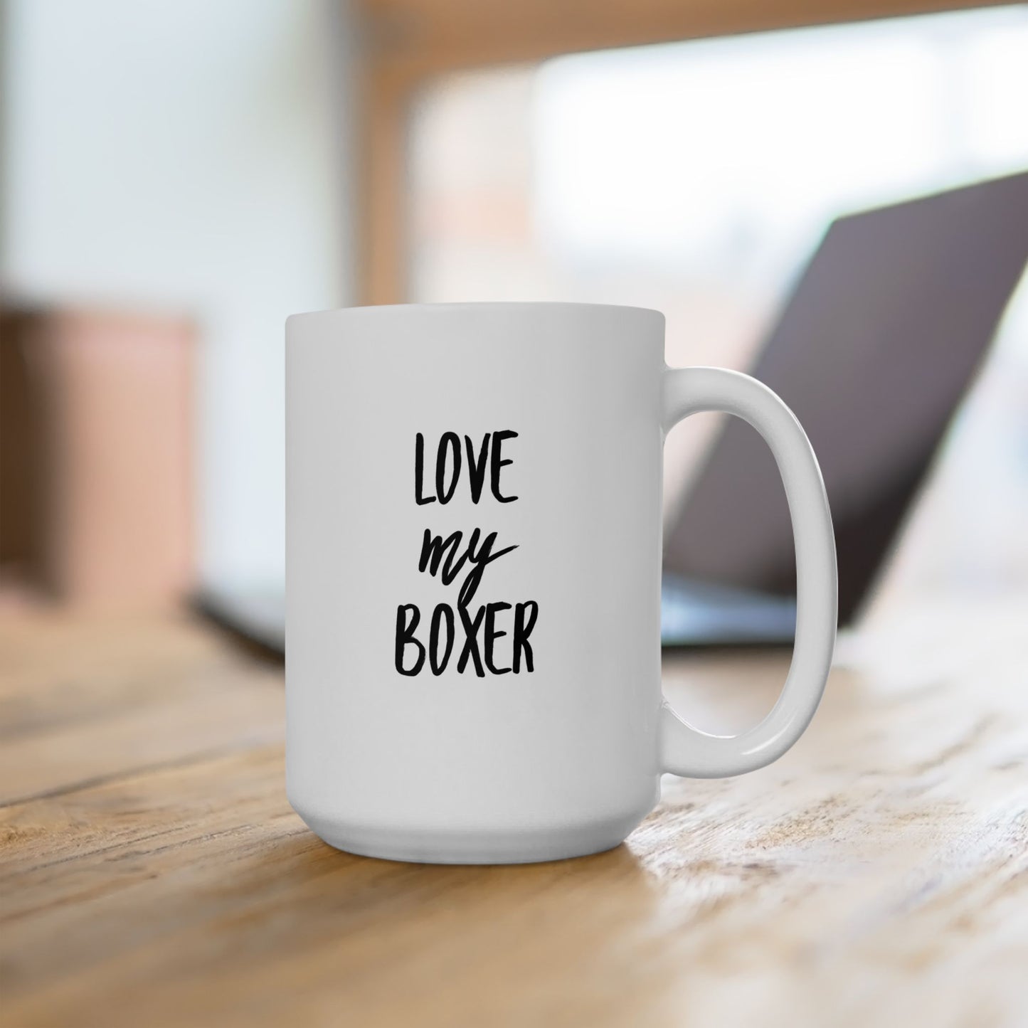 Boxer Love Ceramic Mug (11oz, 15oz)