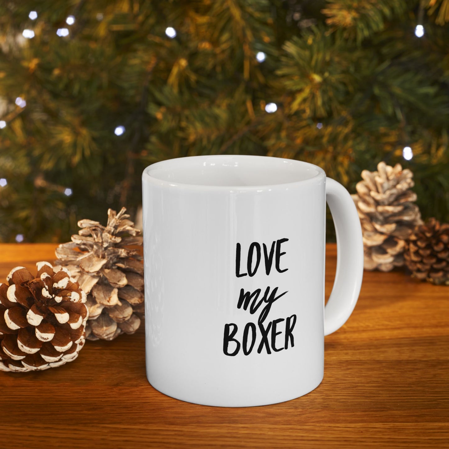 Boxer Love Ceramic Mug (11oz, 15oz)