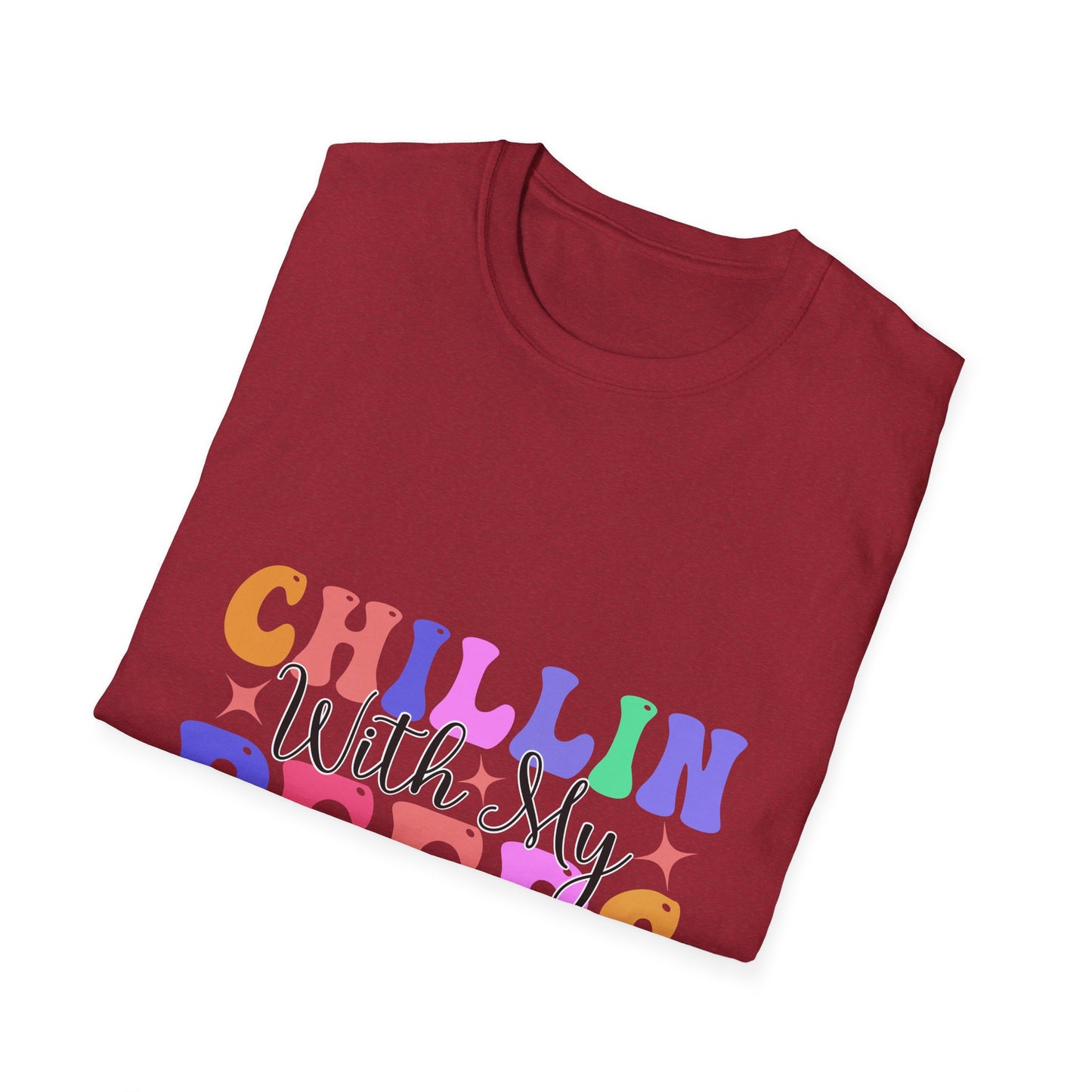 Chillin With My Peeps Unisex T-Shirt, Casual Summer Tee, Friendship Gift, Fun Vibe Shirt, Perfect for Relaxing