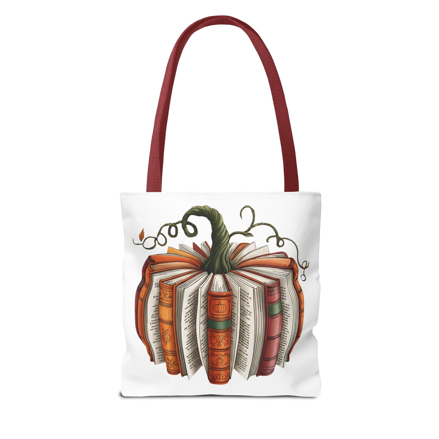 Pumpkin Book Tote Bag