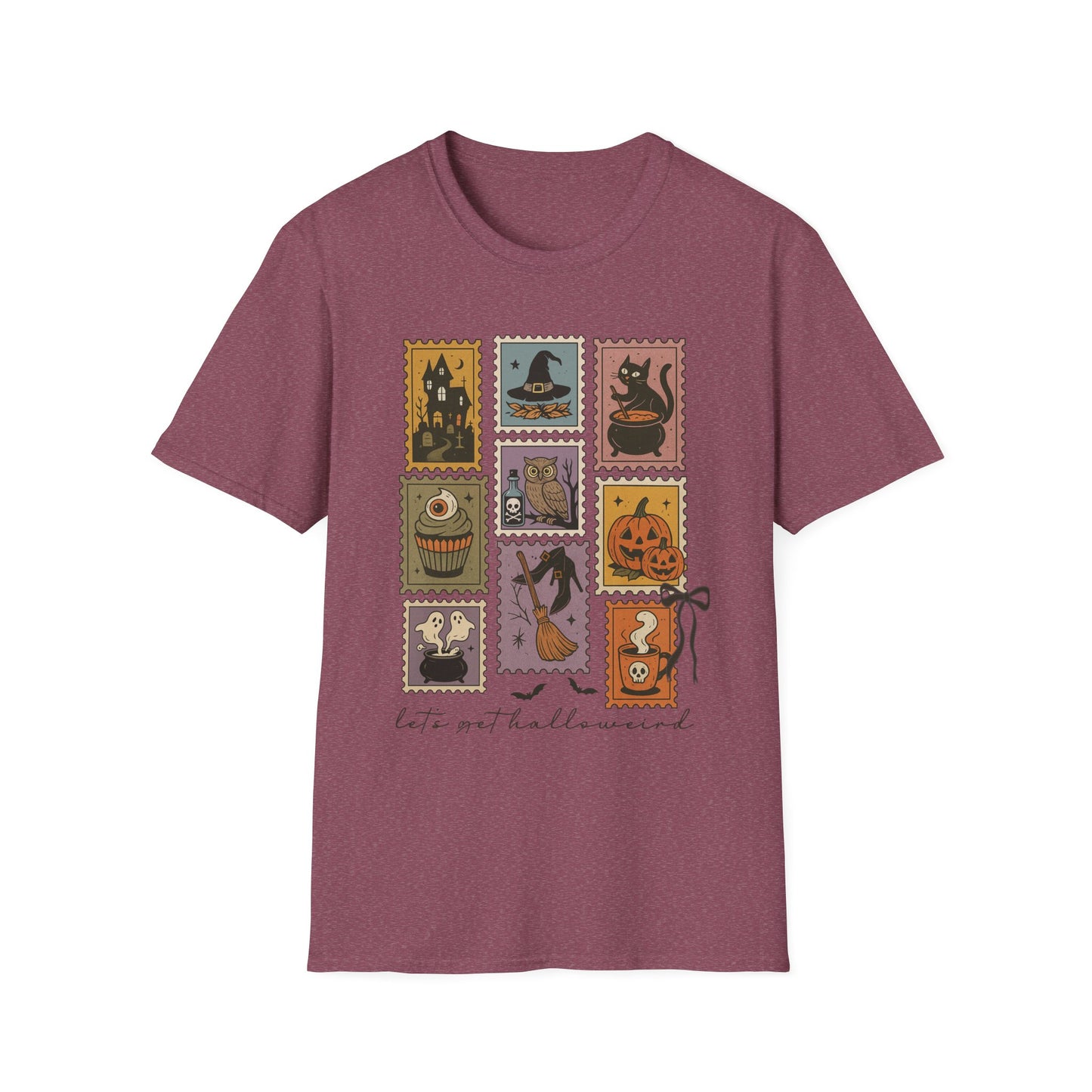 Vintage Halloween Stamp Women's Softstyle Tee