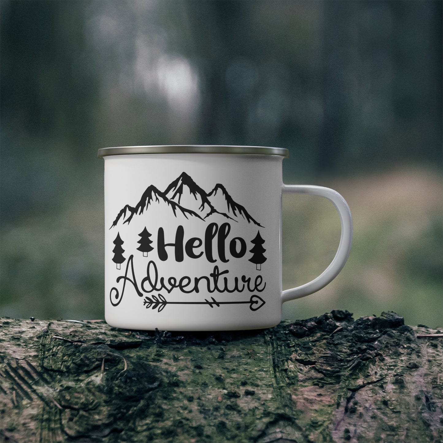 Hello Adventure Camping Mug