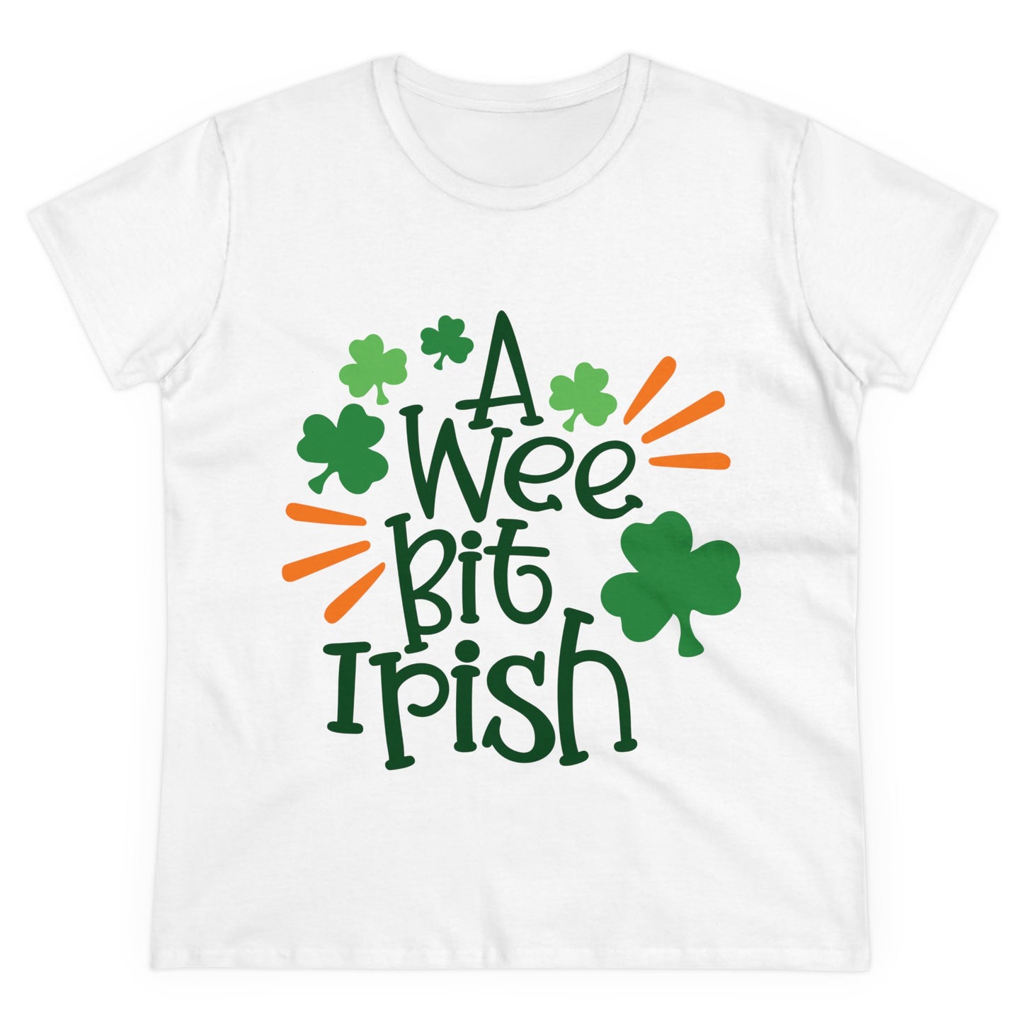 A Wee Bit Irish St. Patrick's Day Women's T-Shirt