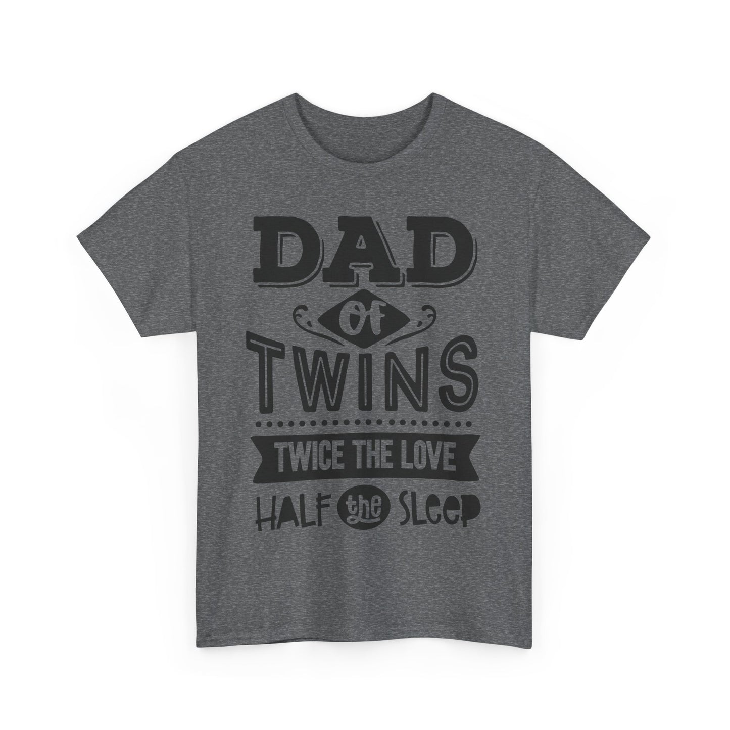 Dad of Twins T-Shirt for Dad for Father's Day