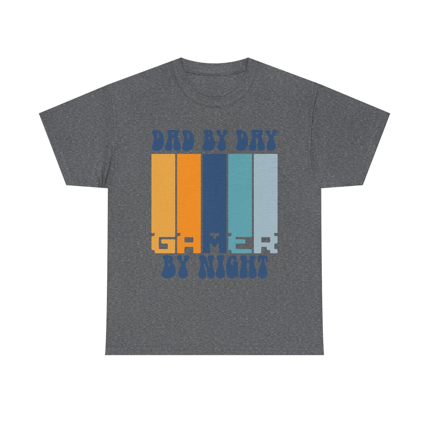 Retro Gen X Dad by Day Gamer by Night T-shirt