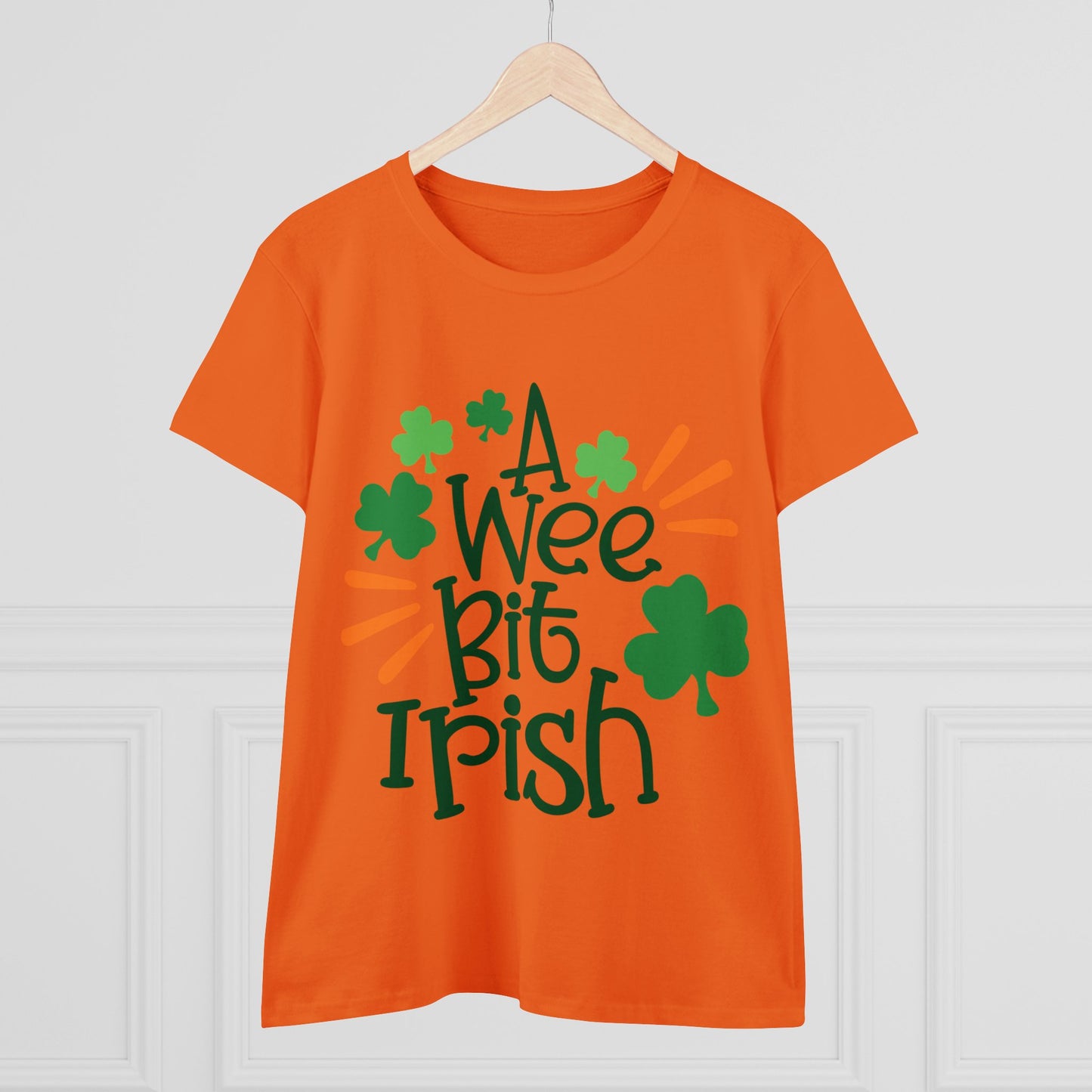 A Wee Bit Irish St. Patrick's Day Women's T-Shirt