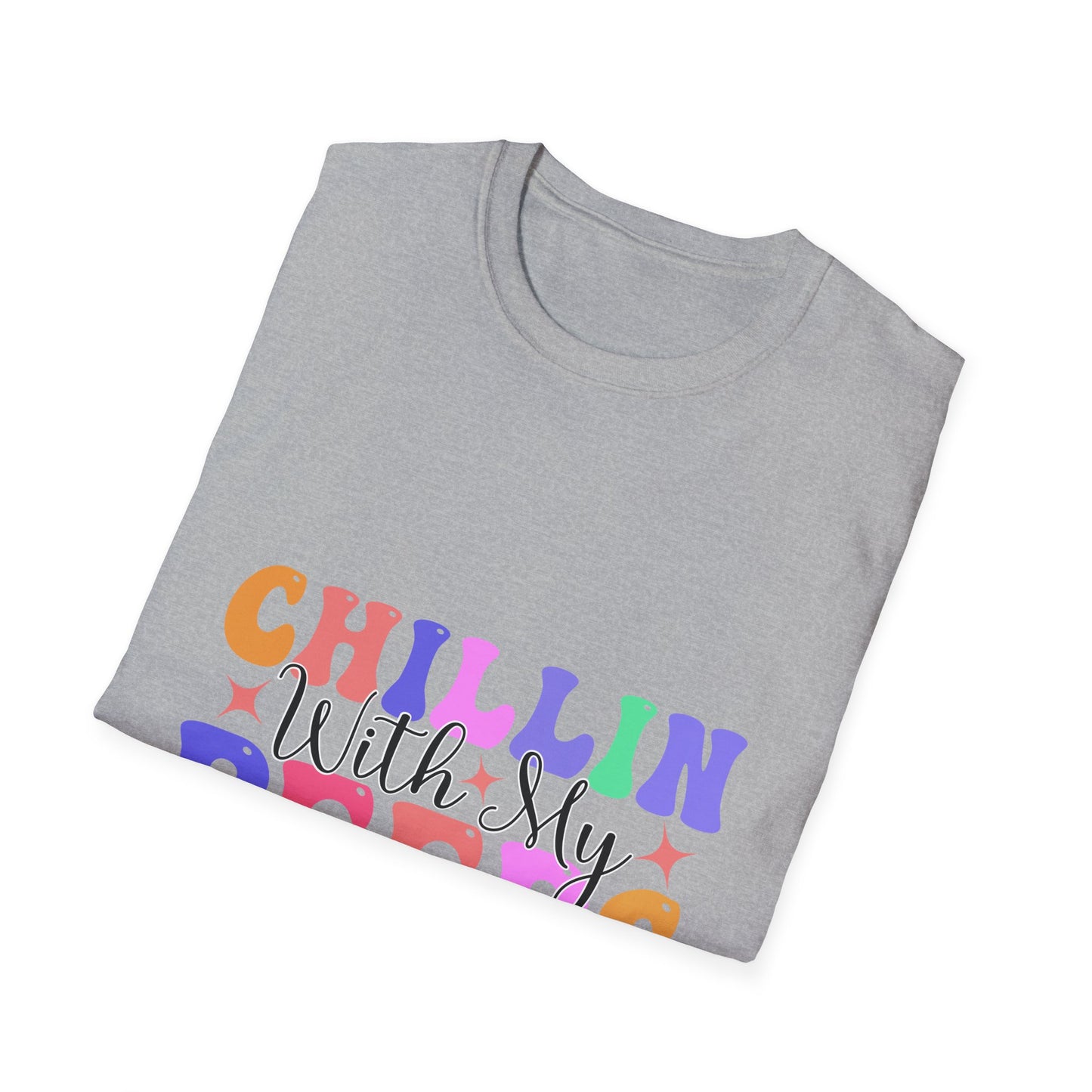 Chillin With My Peeps Unisex T-Shirt, Casual Summer Tee, Friendship Gift, Fun Vibe Shirt, Perfect for Relaxing