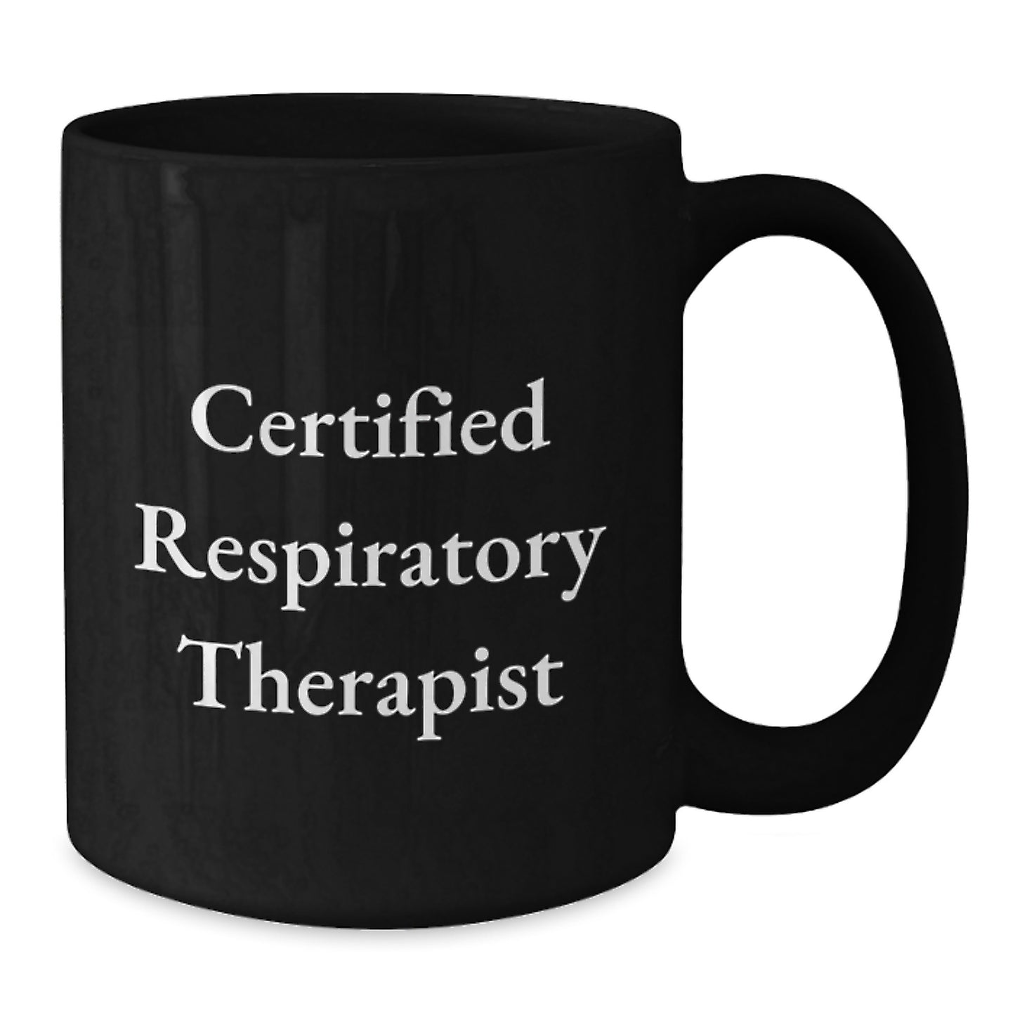Inspirational Gifts from Friends for Respiratory Therapist, Funny Quote on Black Coffee Mug, Birthday Unique Gifts - Additional