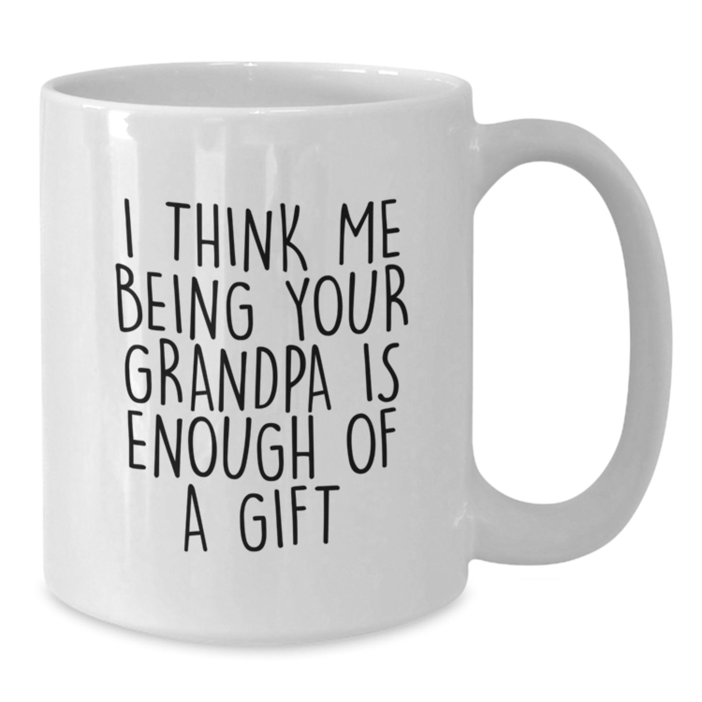 Grandpa Keepsake White Coffee Mug Birthday Gift for Him - Additional