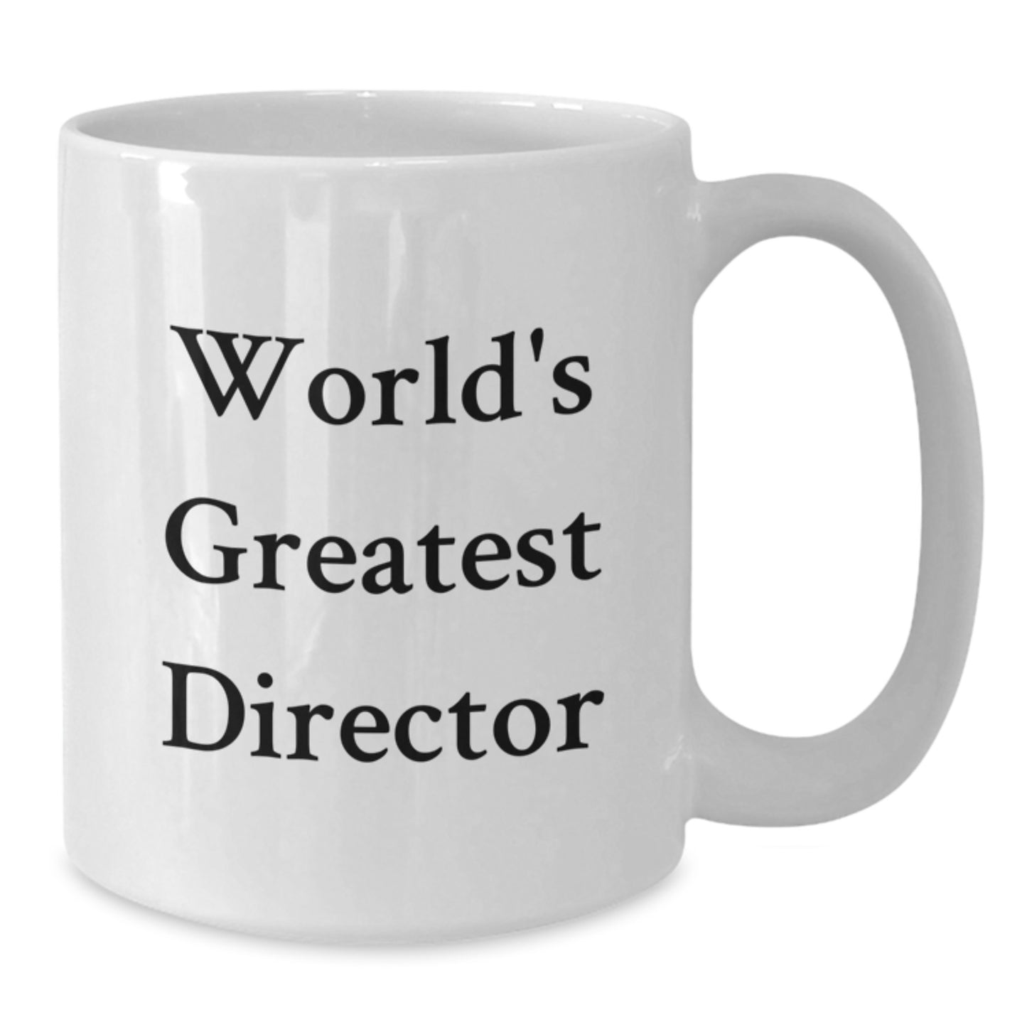 Funny World's Greatest Director White Coffee Mug Gifts from Men Friends Family to Director on Father's Day - Additional