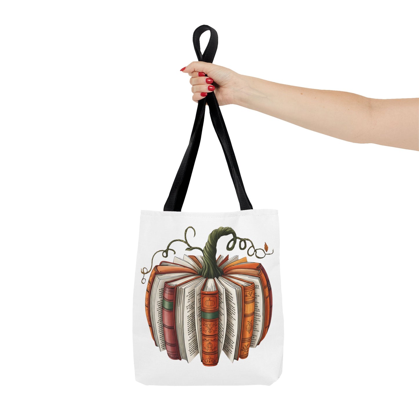 Pumpkin Book Tote Bag