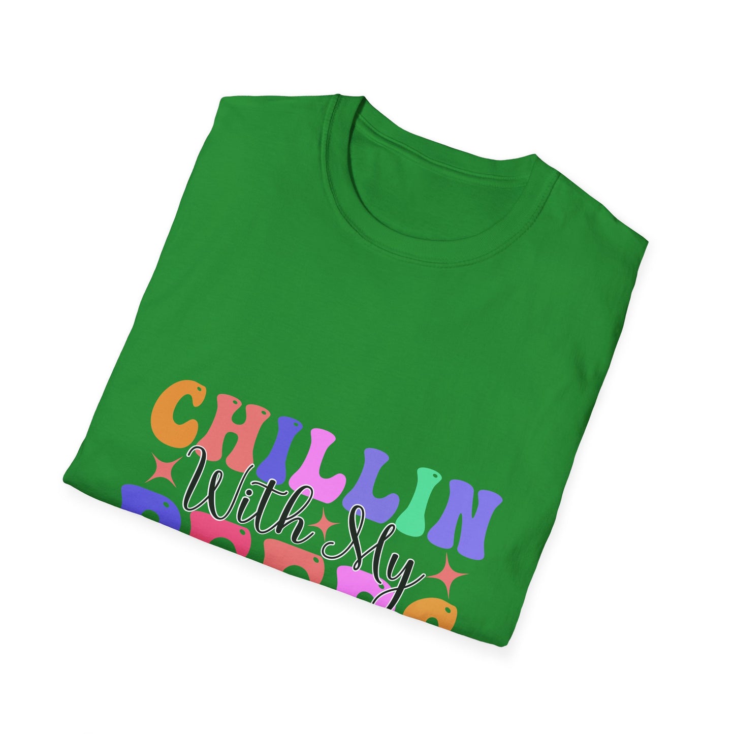 Chillin With My Peeps Unisex T-Shirt, Casual Summer Tee, Friendship Gift, Fun Vibe Shirt, Perfect for Relaxing