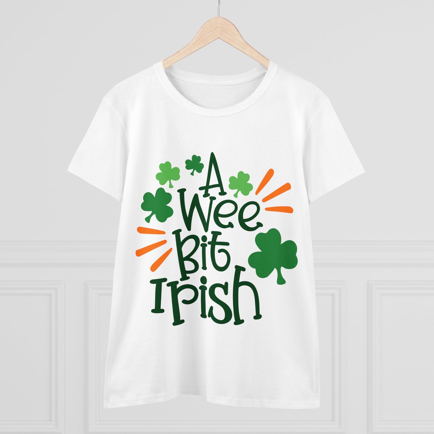A Wee Bit Irish St. Patrick's Day Women's T-Shirt