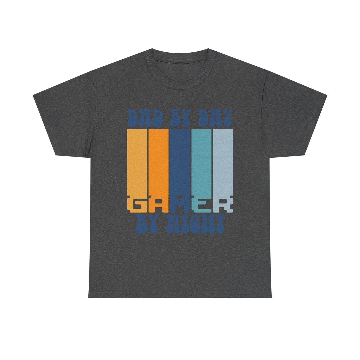 Retro Gen X Dad by Day Gamer by Night T-shirt