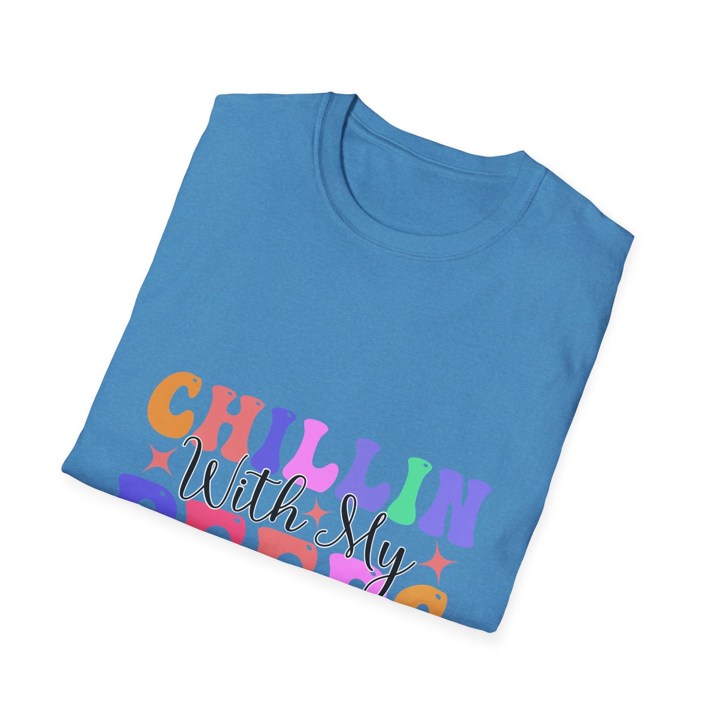 Chillin With My Peeps Unisex T-Shirt, Casual Summer Tee, Friendship Gift, Fun Vibe Shirt, Perfect for Relaxing