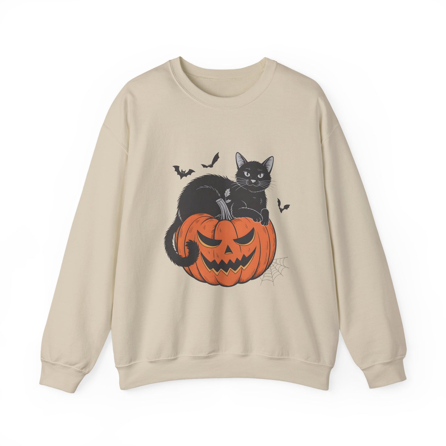 Halloween Black Cat Women's Sweatshirt